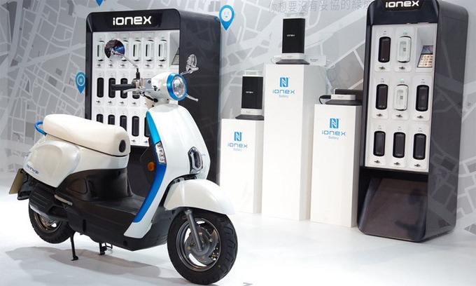 Ionex - thương hiệu mới thuộc Kymco. Ảnh: Kymco